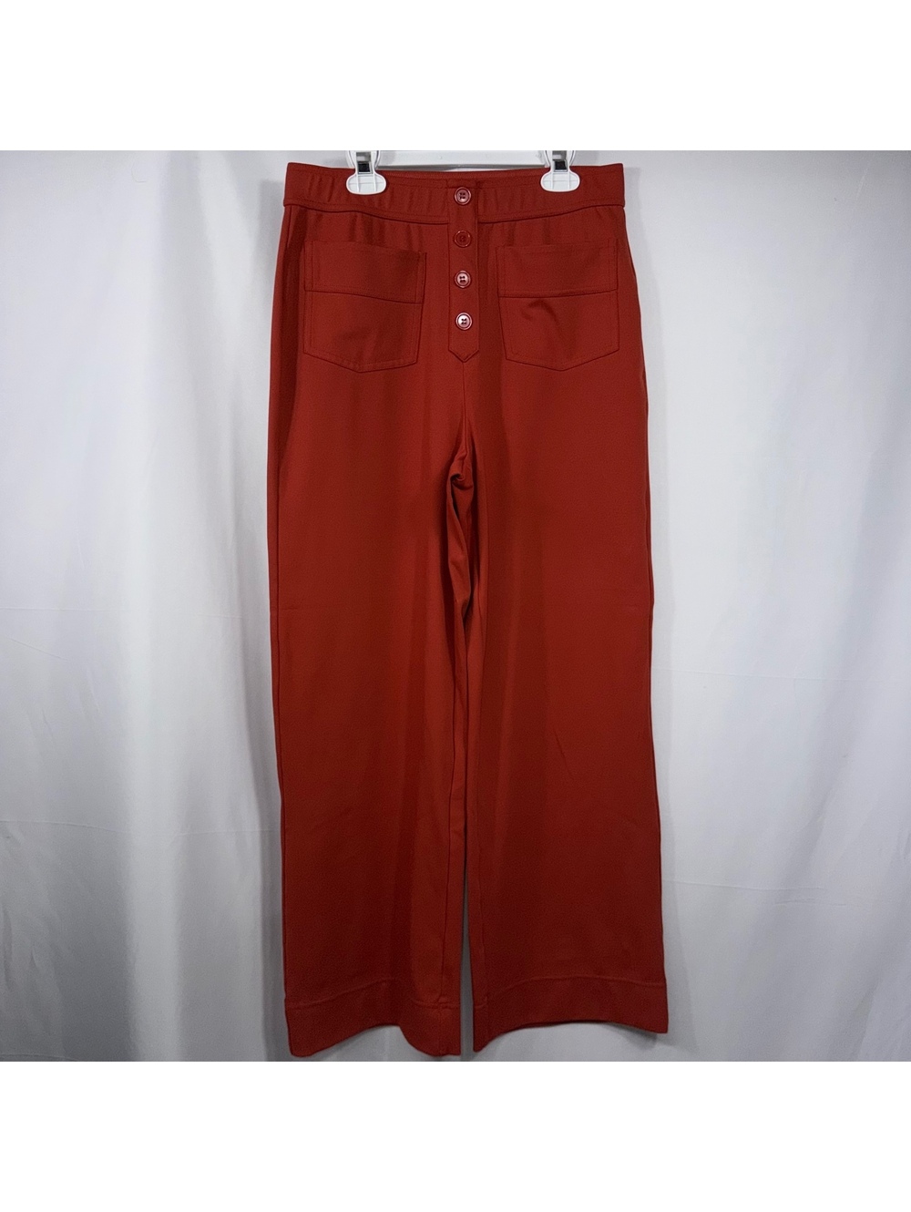 Halara Rust Button Front Wide Leg Pants